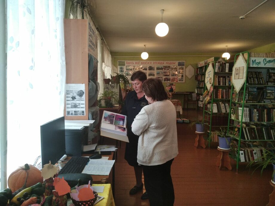 Продолжается комплексное обследование библиотек в Доволенском районе