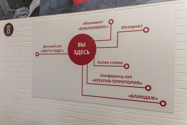 Модельная библиотека с патриотическим уклоном открылась в Новосибирске
