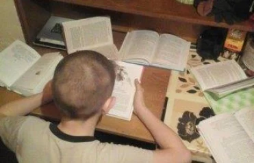 В моей семье читают все