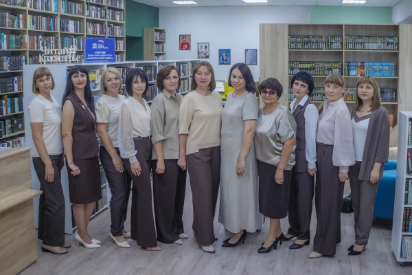  Первая модельная библиотека в этом году в Новосибирской области открыла свои двери