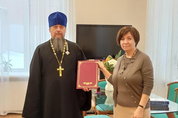 Библиотека подписала соглашение о сотрудничестве с Новосибирской православной духовной семинарией